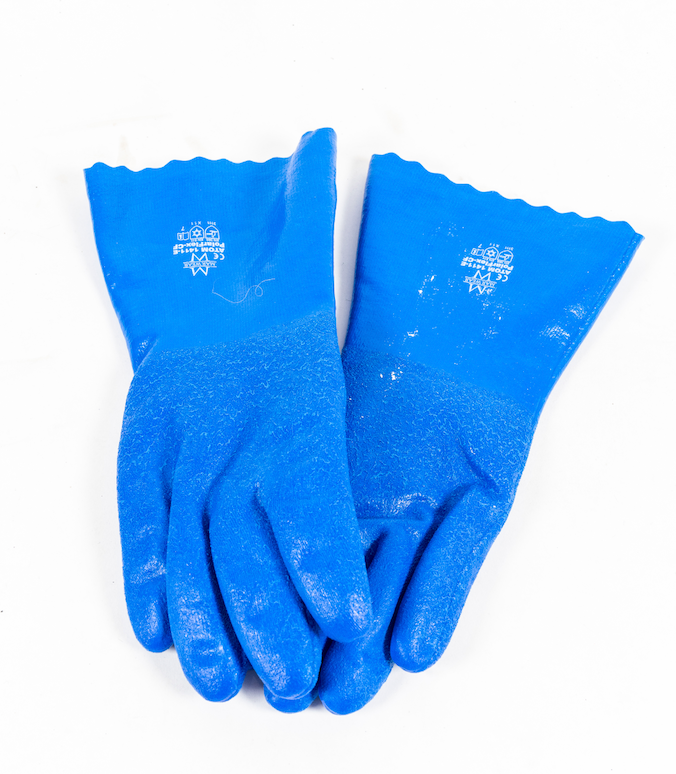 Nitrile NBR Supported Gloves Lined